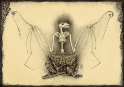 Dessin au stylo à bille
