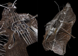 Scintillants inconnus Scintillants inconnus sculpture Thierry Chollat